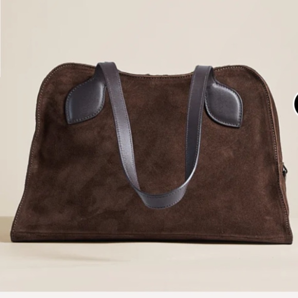 Parker Thatch Brown Suede medium Jack Shoulder Bag like New!